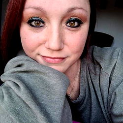 Sam, a young adult with vibrant hair and a captivating gaze.