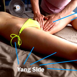 Massage Technique Demonstration