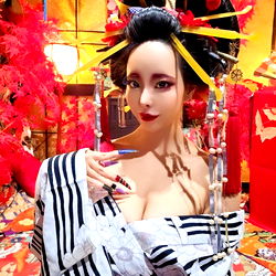 ミルク の 芸術の女性（仮人）