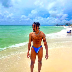 Onlyfans Model Bussy King at the Beach