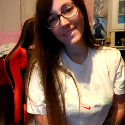 Autumn Smiling in Gaming Room