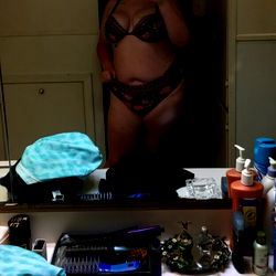 OnlyFans Model Amber in Bathrobe and Lingerie