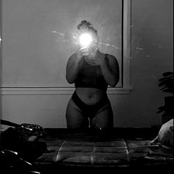 A Model's Studio Moment