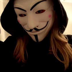 Anonymous girl photo