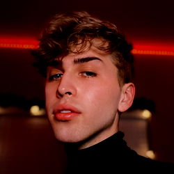 Jay, A Model With an Intense Gaze