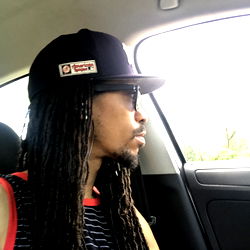 Chicago Model in Car, Blackgeezus