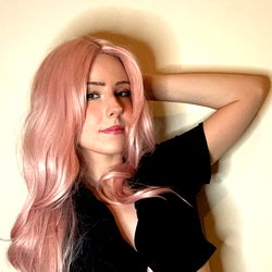 Chinuki, a Model Emulating the Style of 'Stranger Things' Character Eleven