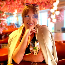 Amy's Wine Bar Moment