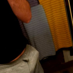 A Candid Moment in a Mirror