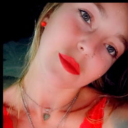 Red-Lipped Female Model for OnlyFans