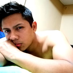 Fitness Enthusiast in Bedroom