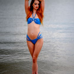 Beachside Model Photoshoot