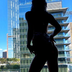 OnlyFans Model Kovaleva Striking A Pose in a Cityscape