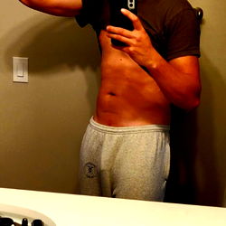 Jay's Shirtless Selfie