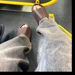 OnlyFans Model Alaina on a Bus Seat