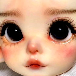 Futuristic Baby Doll with Anime-inspired Style