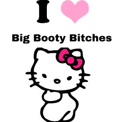 I Love Big Booty Bitches