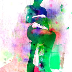 Stylish and colorful photography captures a moment in time