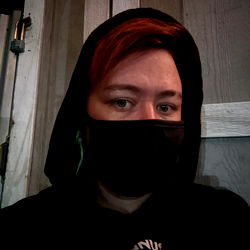 AriRenard Masked Selfie