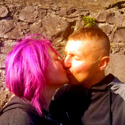 A Couple Sharing a Lovely Kiss