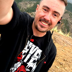 A Man Taking a Selfie