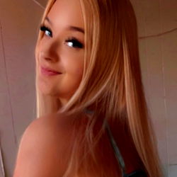 Blonde OnlyFans Model in VIP Room