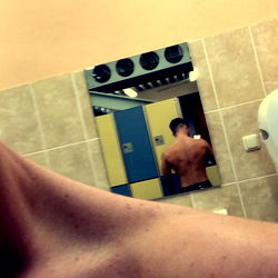 Noah - OnlyFans Fitness Model Shooting in Gym Mirror