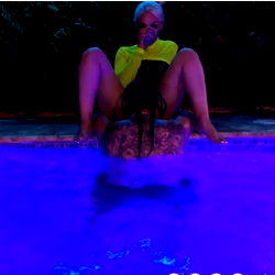 Onlyfans Model Doll Babe Relaxes in the Pool with a Friend