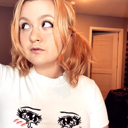 Avery Doll in a playful pose