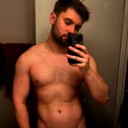 Muscular OnlyFans Model BJ in Canada