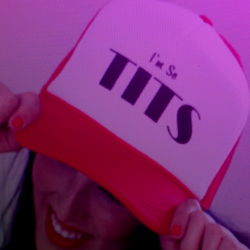 Alleigh with a Playful Twist on T-Shirt Humor