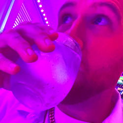 Intimate Moment in a Club