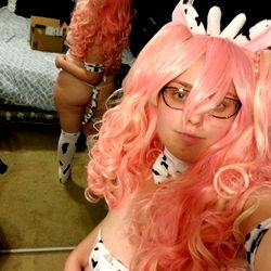 Onlyfans Model Cali Kitten in Cow Cosplay