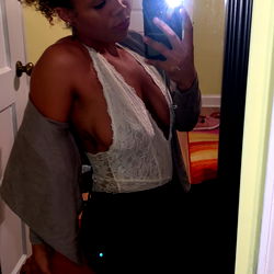 Model Brownsuga in a Casual Outfit