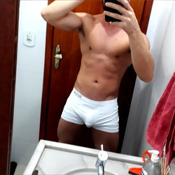 Brasilian Model Allan King Showcasing Workout Physique