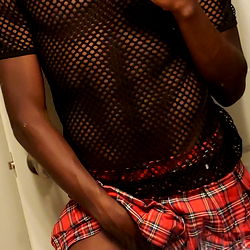 Eros, a Model Showcasing Fashionable Streetwear