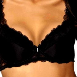 Lace Bra and Underwear Advertisement