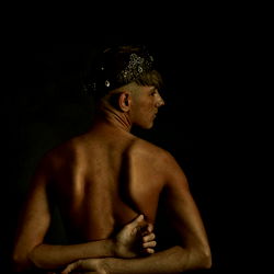 Aidan, a Model with a Backstory