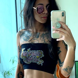 Model Showcasing Fashion in Miami