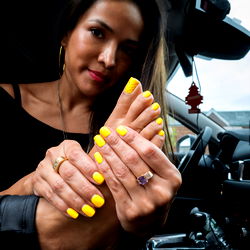 Nail Art and Feet Care - OnlyFans Model Alexia Ramsey