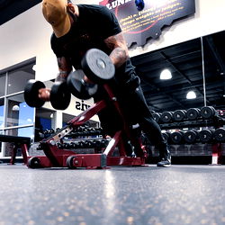 Mateo Hernandez at the Gym
