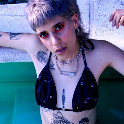 OnlyFans Model BEBE Posing in a Swimsuit