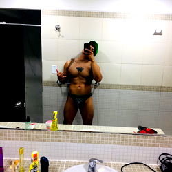 OnlyFans Model Taking a Selfie in Bathroom