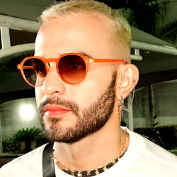 Gustavo Logan in a stylish photo