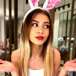 OnlyFans Model Arya Alecsi Spreading Her Wings for Easter in Bunny Ears