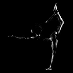 Lady Bliss: Graceful Yoga Pose