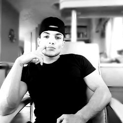 Fitness Enthusiast Sitting in a Chair