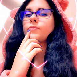 Amethyst Rose in a Playful Pose