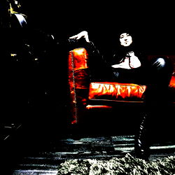 Vibrant Fashion Model in Photographic Advertisement