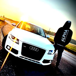 Wikstrom Model Photoshoot on Road